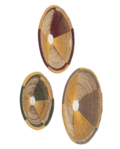 Wall decor Isla, set of 3
