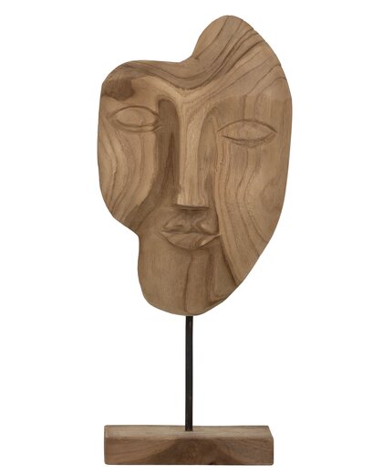 Statue Broken Face Mask