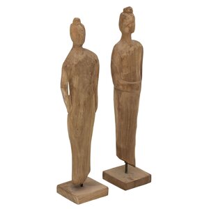 Statue Mr&Mrs Kim, set of 2