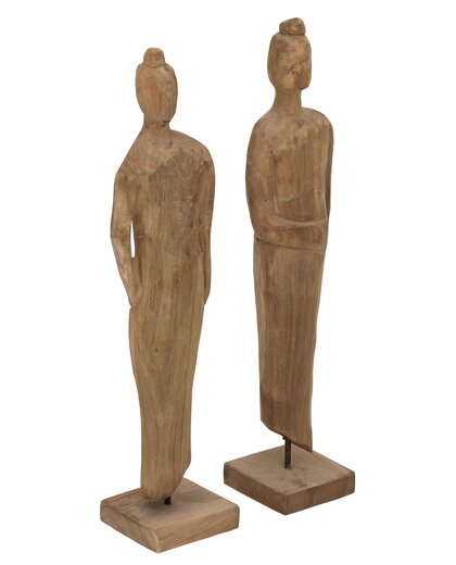 Statue Mr&Mrs Kim, set of 2
