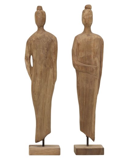 Statue Mr&Mrs Kim, set of 2