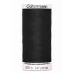 Gutterman 500m garen - zwart