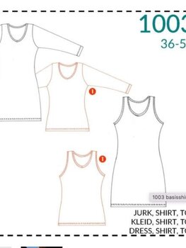 1003 basis jurk/shirt - it'sAfits