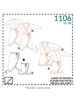 1106 overslag jurk - it'sAfits