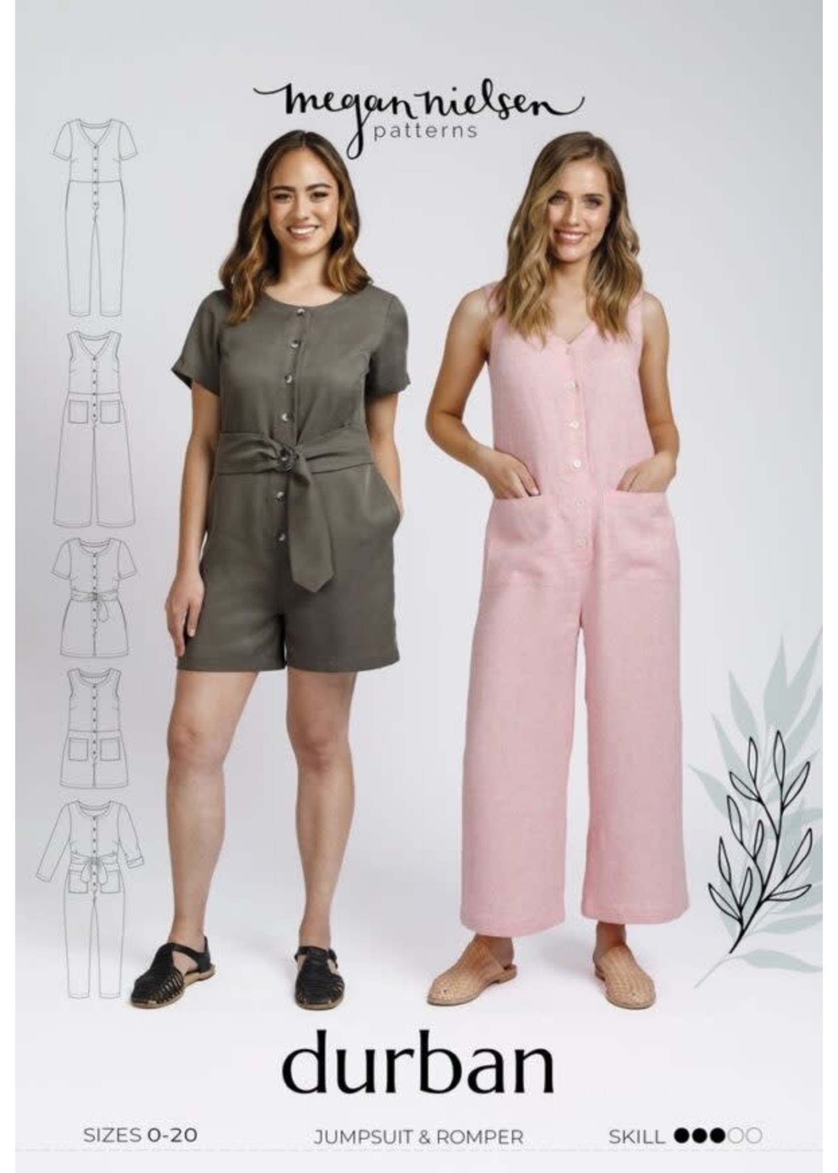 Durban jumpsuit- Megan Nielsen