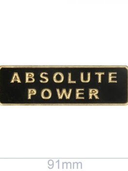 Absolute power