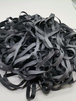 Badpak elastiek - zwart (0,80 p.m)