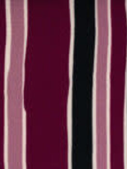 Stripes paars - Viscose (10,80 p.m)