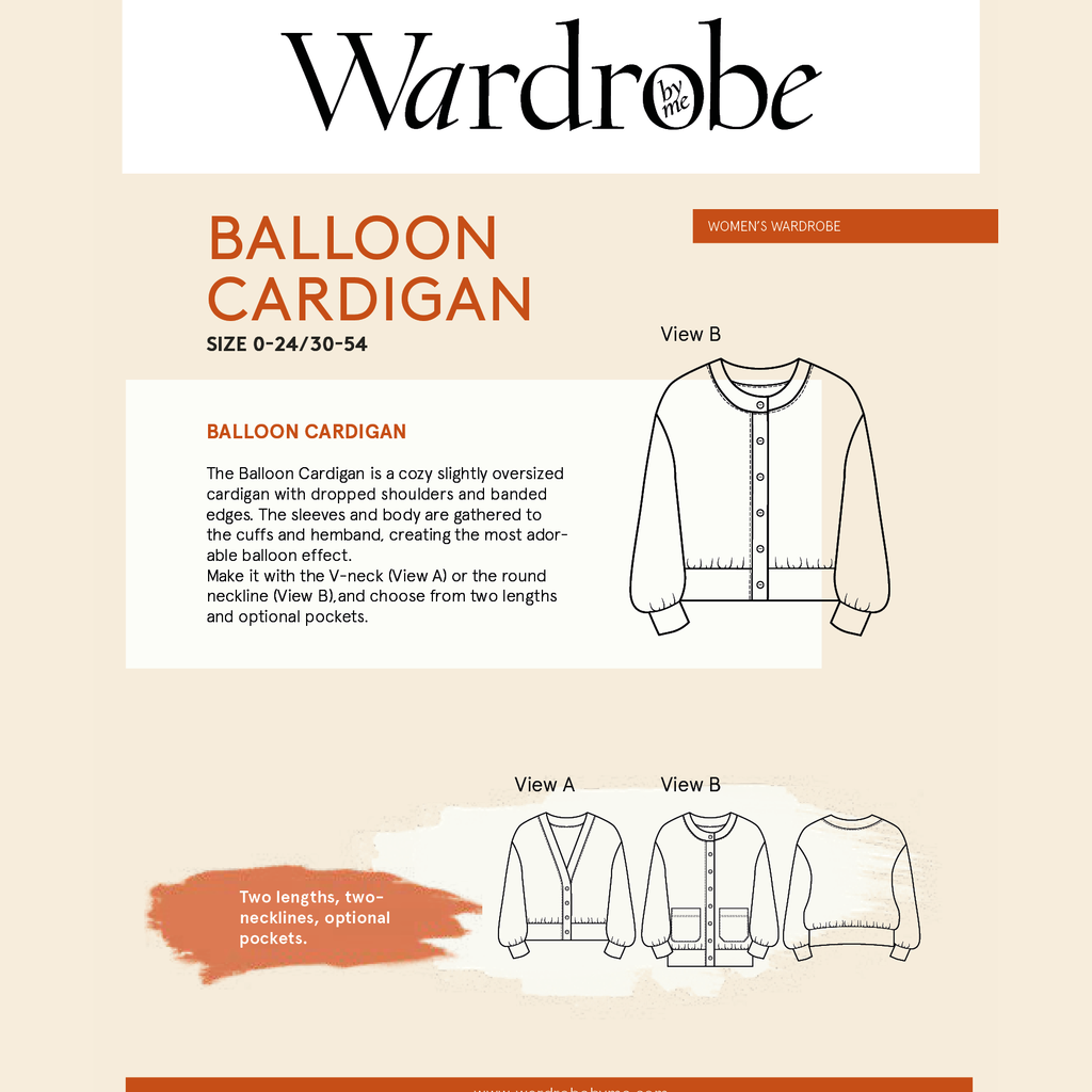 Balloon Cardigan - Wardrobe by me