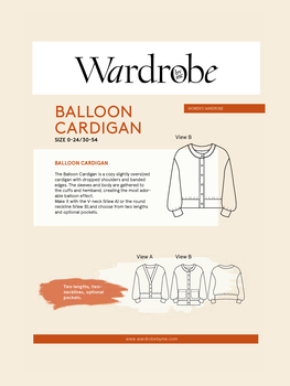 Balloon Cardigan - Wardrobe by me