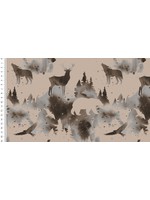 Forest bruin - French Terry (19,00 p.m)