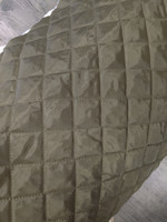 Army green - Gestepte en gewatteerde voering (12,00 p.m)