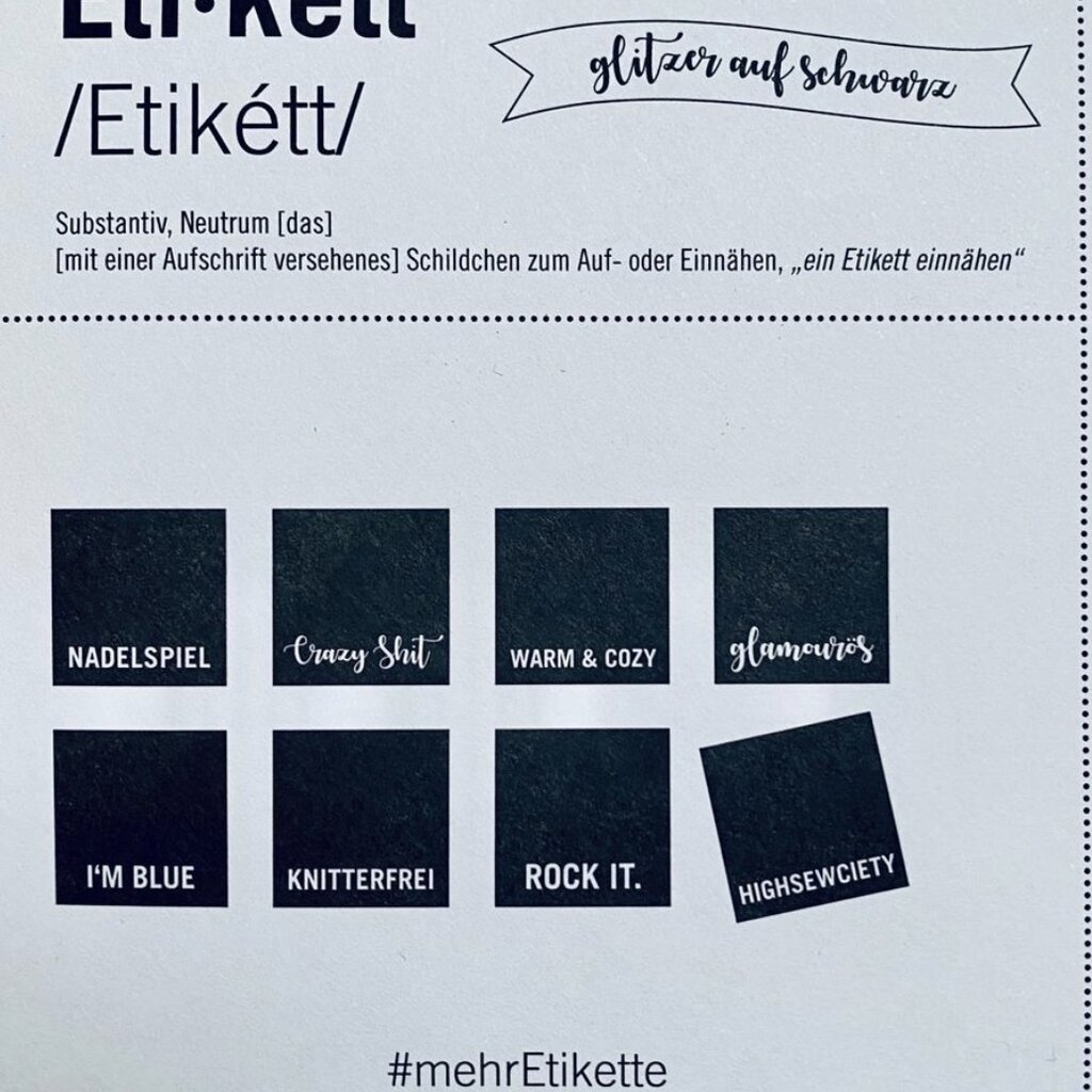 Silver - MehrEtikette