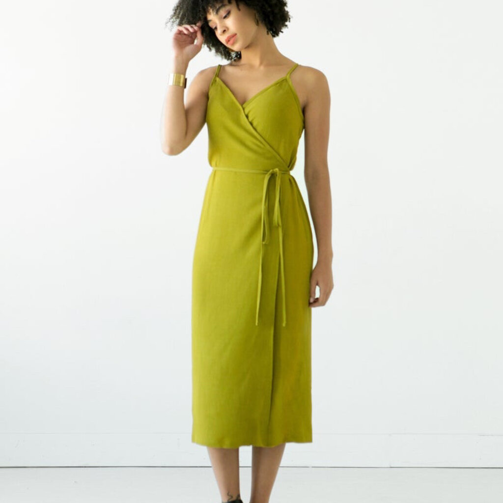 Calvin wrap dress - True bias