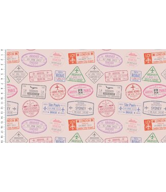 Poststamps- Katoen tricot (15,60 p.m)