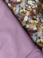 DIY Walkynette - SYAS paarse bloemetjes paars