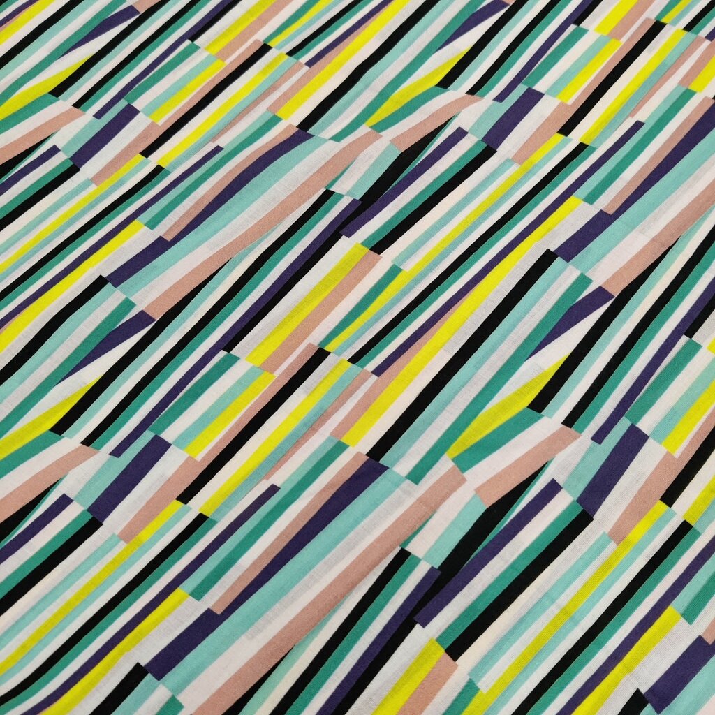 Stripes busy - Viscose elastaan (10.00 p.m)