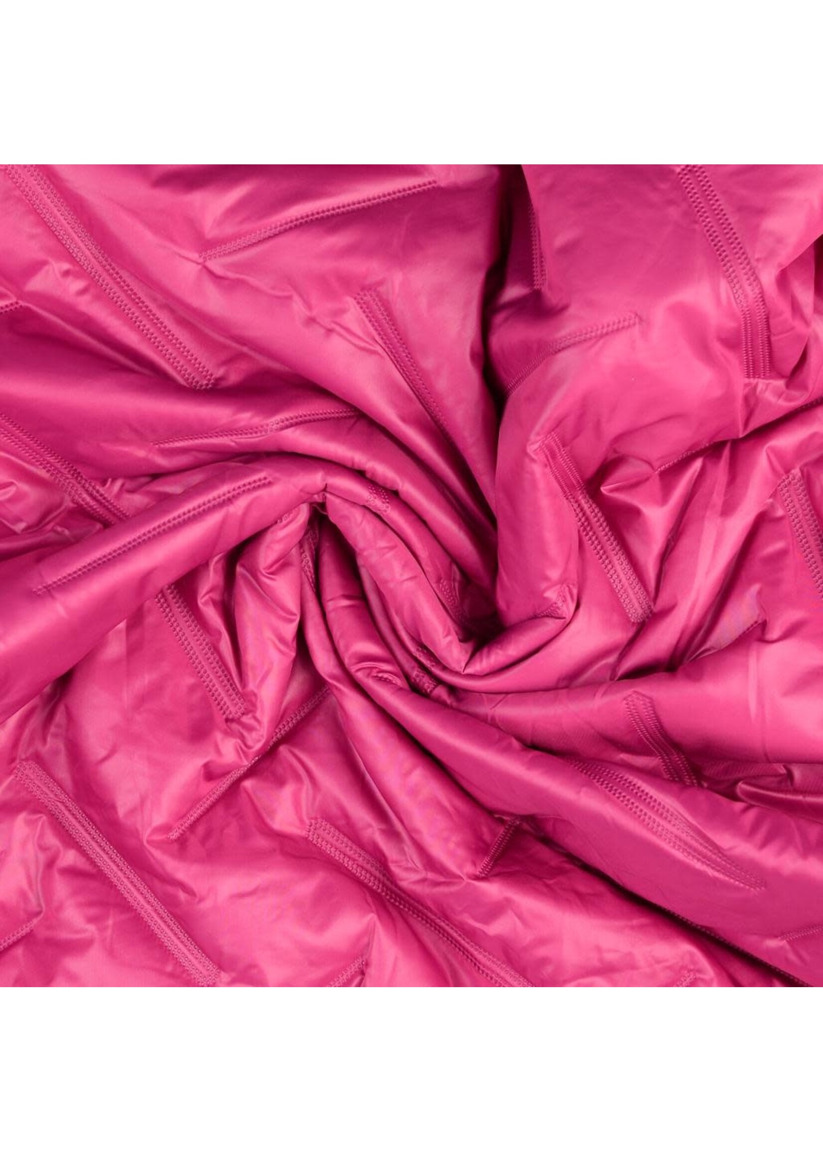fuchsia (geperst) - Gestepte stof (20.00 p.m)