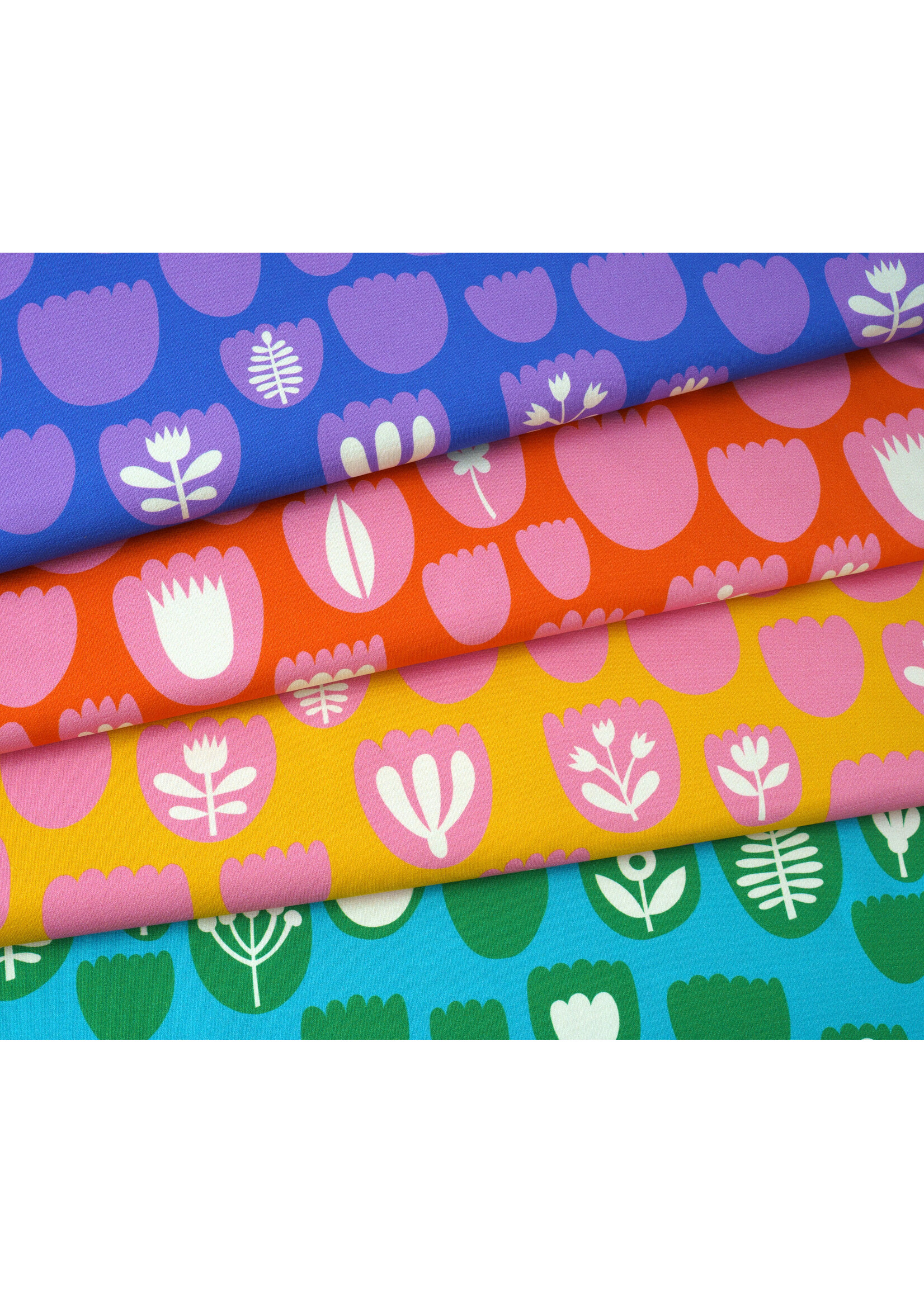 Alb Stoffe Yellow Tullip jersey - Alb Stoffe (25.00 p.m)