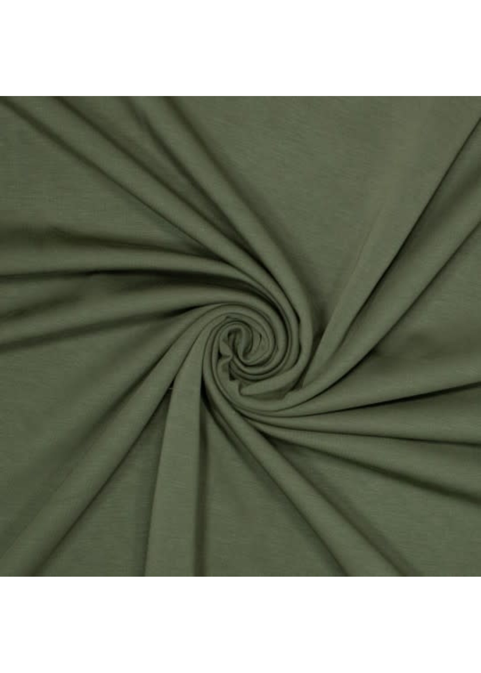 Mosgroen -Modal jogging (Coupon 95cm)