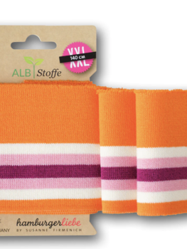 Oranje - Cuffs Alb