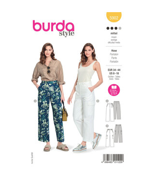 Burda 5902 - Cargo pants