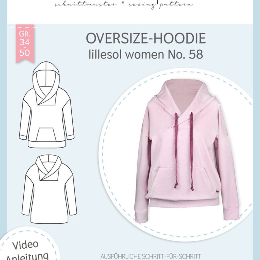 Lillesol en Pelle Oversize hoodie - 58