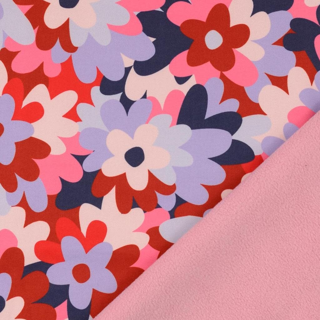 Roze bloemen - Softshell (18.9 p.m)