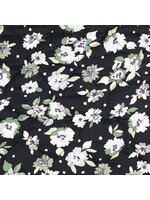 Geprinte - Viscose gestepte stof (21.60 p.m)