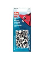 Prym Navulling naaivrije drukknopen knopen - 12mm zilver
