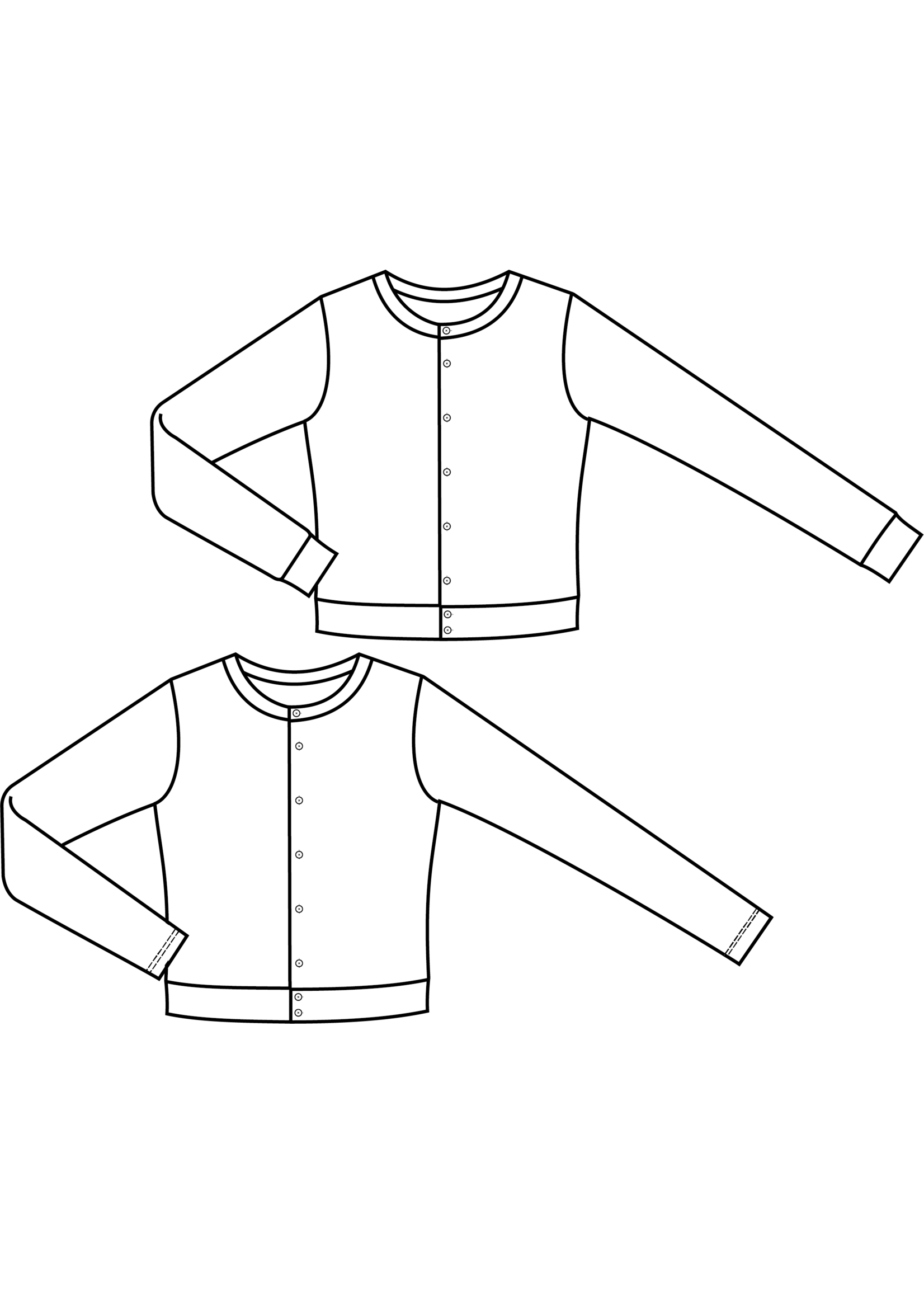 #009 Classic cardigan