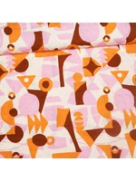 Bubbly building blocks- Viscose Editex (29.00 per meter)