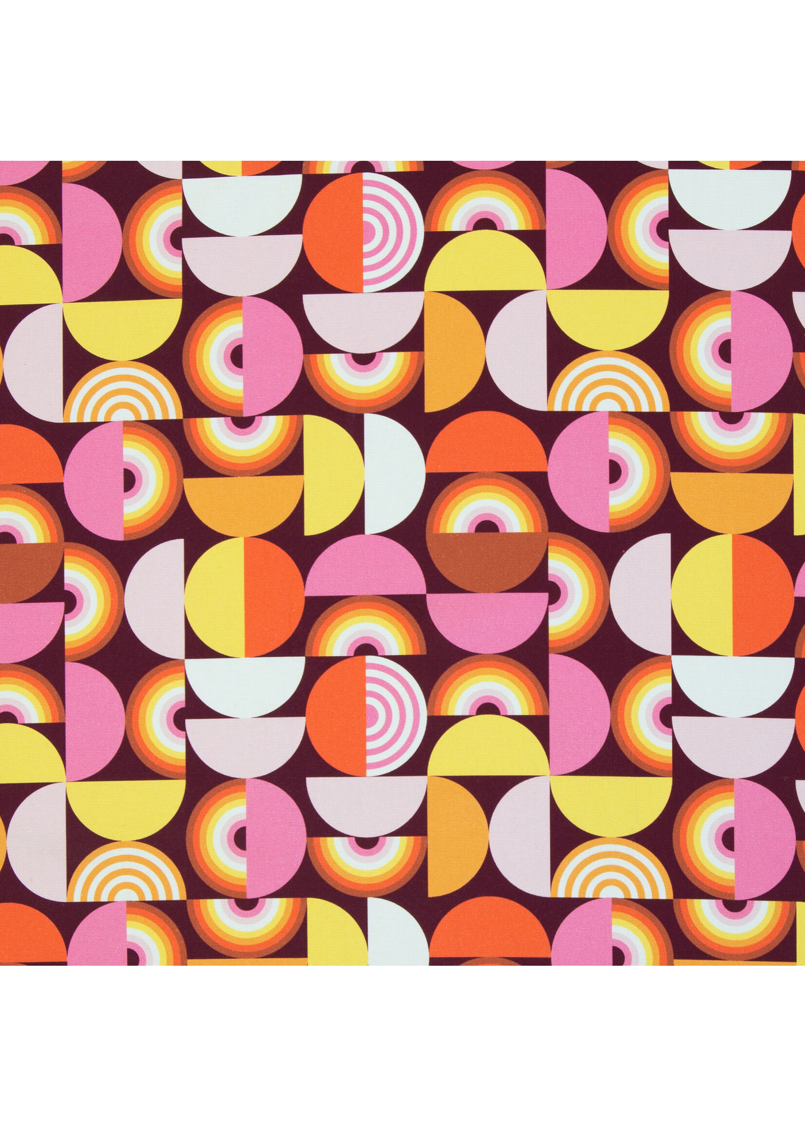 Geometrie by lyckling orange - Canvas (18,50 p.m)