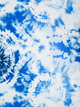 Tye dye lycklig blauw - katoen (18,50 p.m)