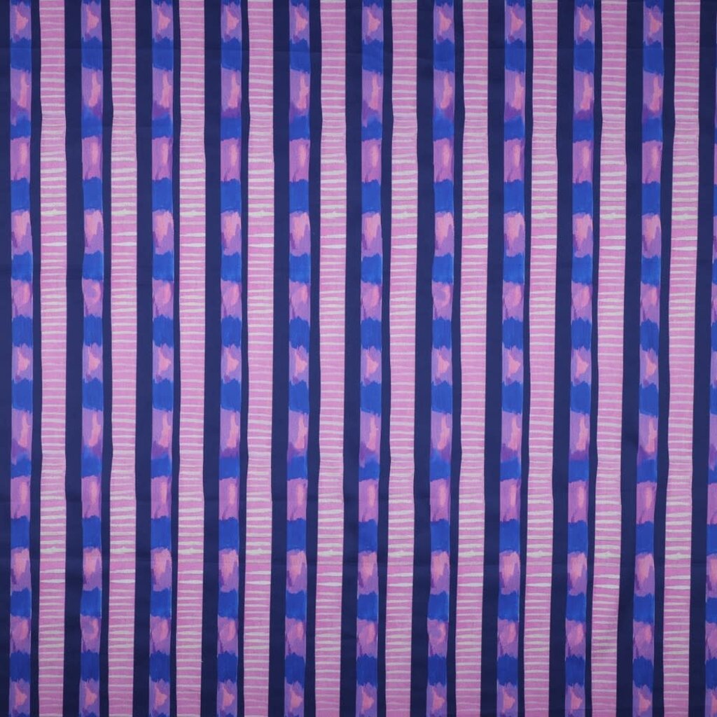 Stripe dark - satin Katoen (14.70 p.m)