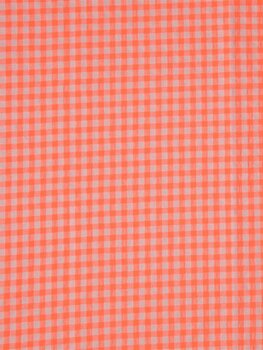 Fluo check large - seersucker (Coupon 85cm)