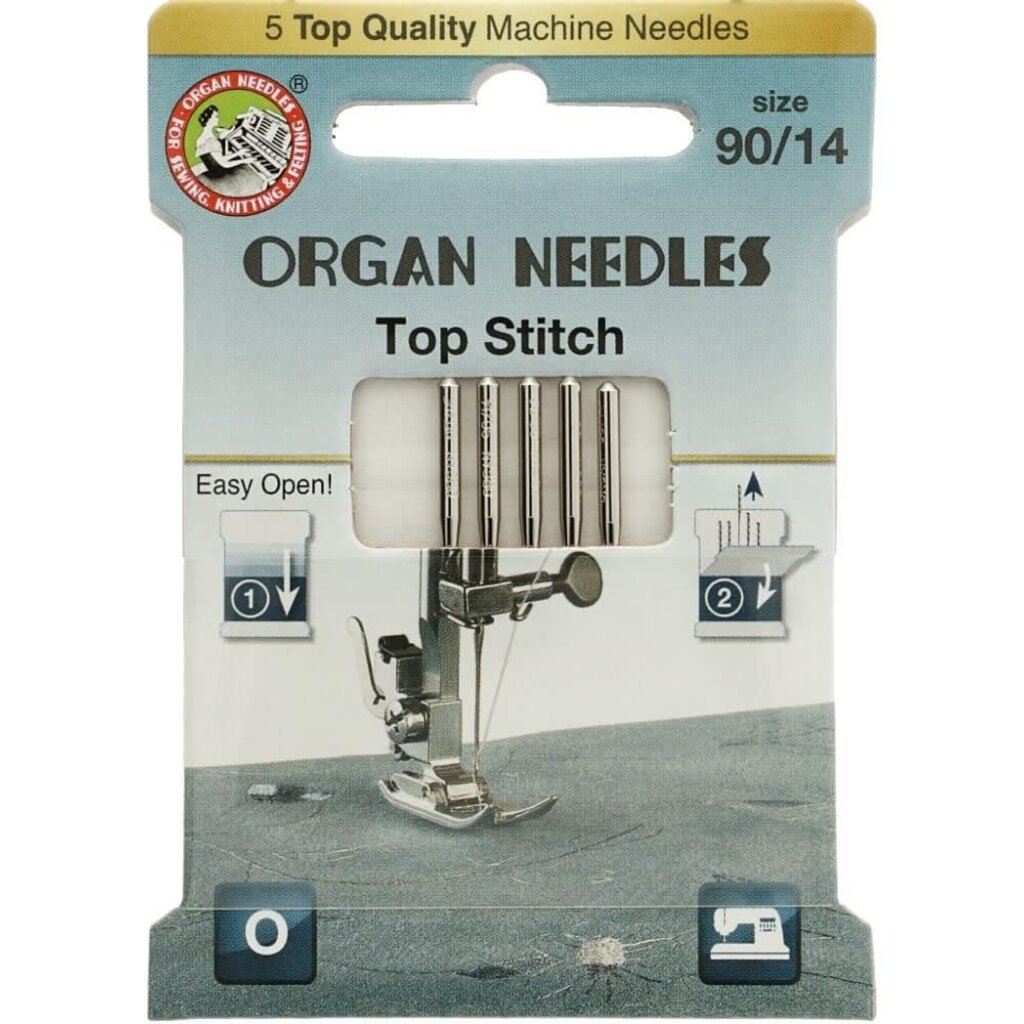Top stitch needles 90/14