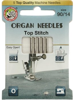 Top stitch needles 90/14