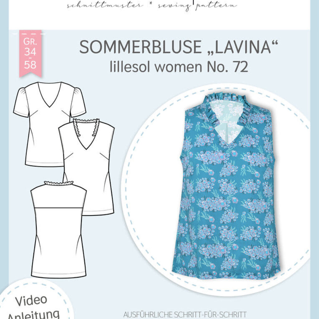 Lavina zomer blouse (no. 72)