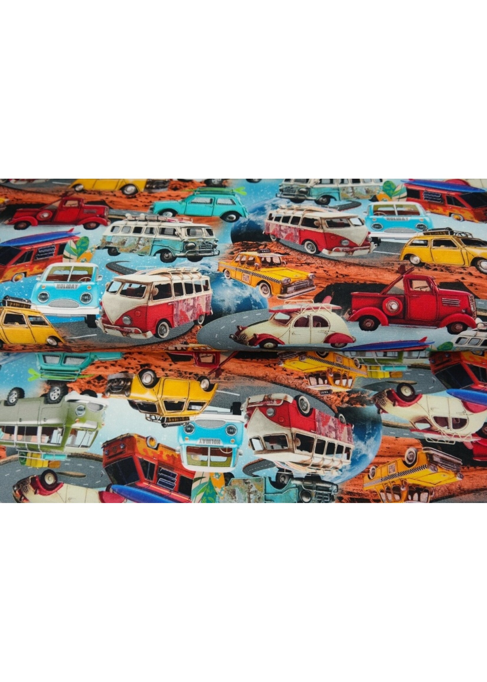 Retro auto/s en busjes - Canvas (20.00 p.m)