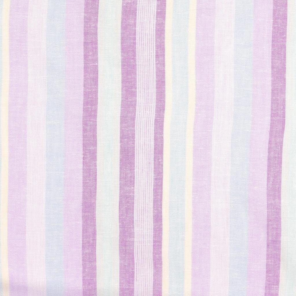 Stripe blue/purple - Viscose linnen (16.20 p.m)