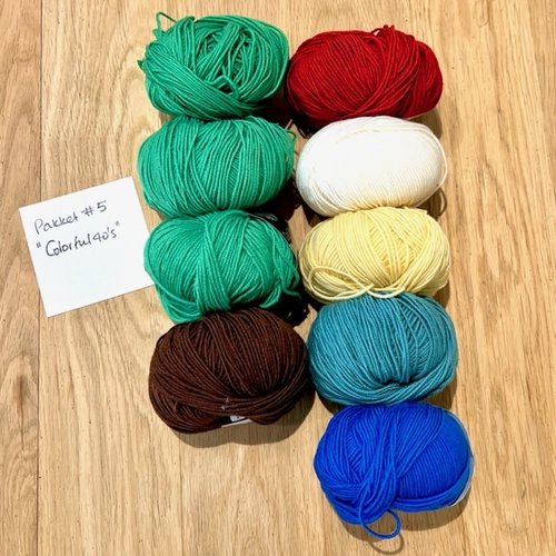 40's KAL - Pakket 5 Colorful 40's 40's KAL - Pakket 5 Colorful 40's