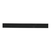 Stevig elastiek 30mm.zwart Per 50 cm