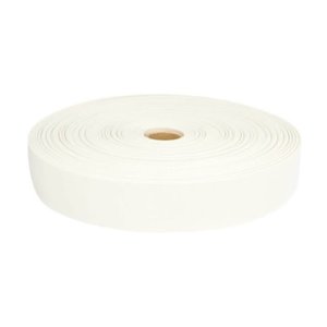 Stevig elastiek 12mm wit. Per 50 cm