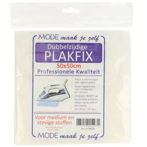 Plakfix dubbelzijdig wit