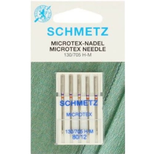 Schmetz Naaimachinenaalden microtex 80/12