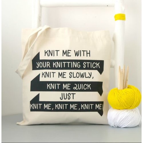 Kelly Conor Designs Tas knit me with your knitting sticks