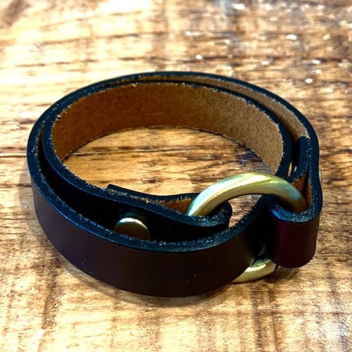 Jul Design Tiny Ring shawl cuff - bracelet espresso Jul Design Tiny Ring shawl cuff - bracelet espresso