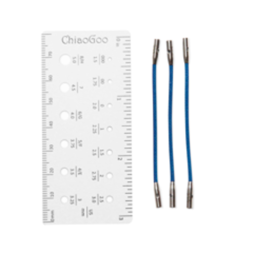 Chiaogoo Twist Blue cable