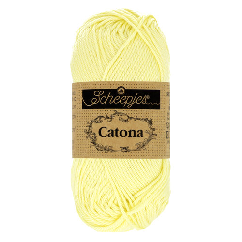 Scheepjes Catona 50 100 Lemon Chiffon